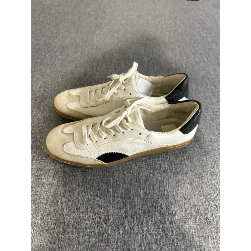 Dolce Vita Women's Nadia Casual White Sneakers Sz 9M